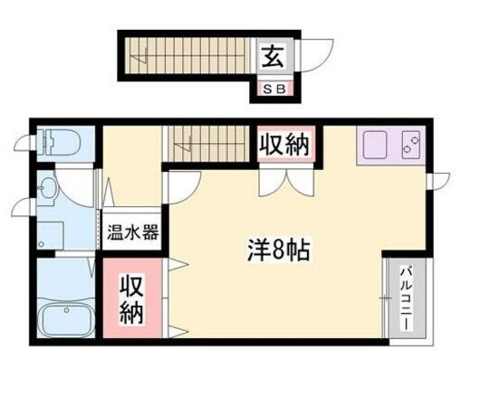 姫路駅 バス20分  八代本町下車：停歩2分 2階の物件間取画像